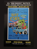 22nd Annual Rat Fink Reunion poster 11×17 2024
