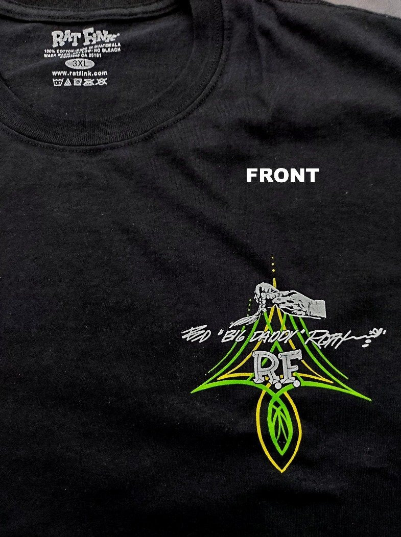ED ROTH RAT FINK REMEMBER WHEN SEX WAS SAFE AND HOT RODS WERE DANGEROUS BLACK STYLE 10