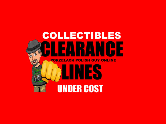 CLEARANCE OF COLLECTIBLES