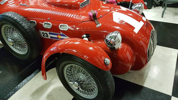 This 1952 Allard is one of most significant race cars in Australia and is owned by Joe Calleja I was lucky enough to Porzelack Polish it..