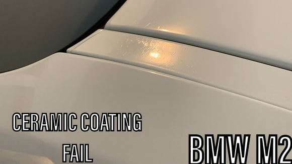 CERAMIC AND PAINT CORRECTION FAILS MEANS BIG EXPENSE TO RECTIFY