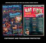 Original 16th Annual (2018) Rat Fink Reunion Poster