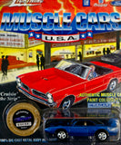 Johnny Lightning Muscle Cars USA 1970 Superbird and 1970 Superbird with Collectors Coin