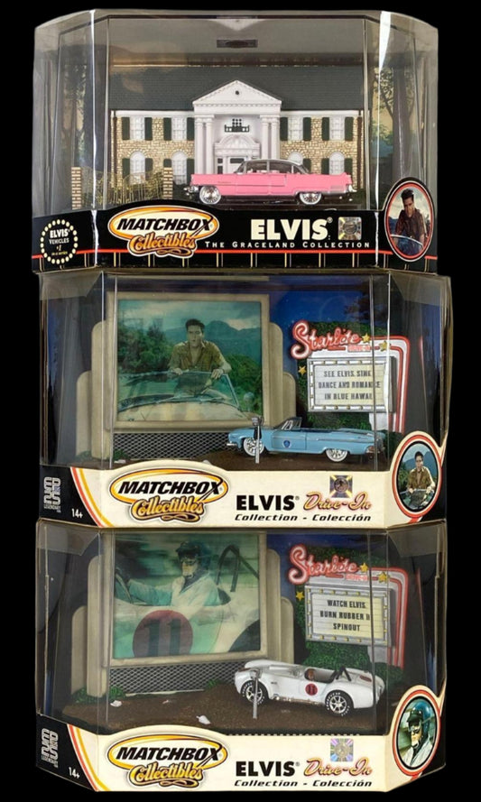 ELVIS DIORAMA COLLECTION super collectable and rare 2001 series