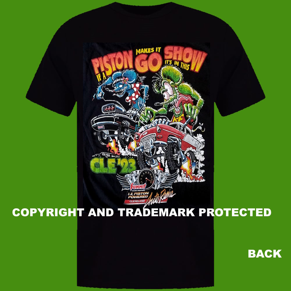 Rat Fink Piston Go Show LIMITED EDITION STYLE LD1A