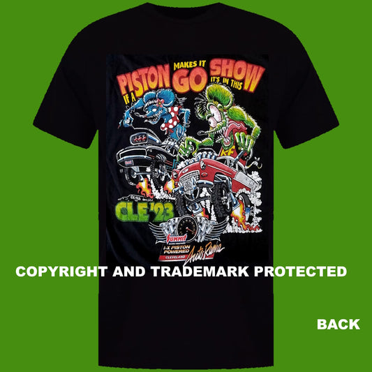 Rat Fink Piston Go Show LIMITED EDITION STYLE LD1A