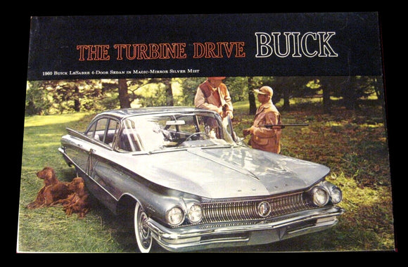 1960 Buick Sales Brochure Old Original