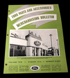 1936 Ford Merchandising Bulletin August Sales Brochure Original