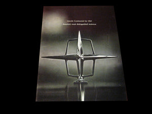 1965 Lincoln Sales Brochure Book Original