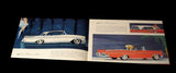 1958 Mercury Small Thick Sales Brochure Booklet Old Original