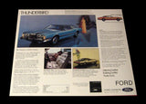 1973 Ford & Mustang includes Maverick ,Pinto Thunderbird Torino Sales Brochure Old Original