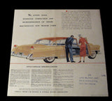 1954 Cadillac Sales Brochure Old Original