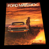 1970 Ford Maverick 3/69 Sales Brochure Original