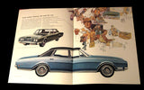 1969 Mercury Montego Cyclone Comet Sales Brochure Large Old