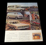 1969 Ford Station Wagon USA Sales Brochure Booklet  Old Original