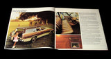 1971 Ford Station Wagon and Torino Large Sales Brochure Old Original