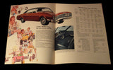 1969 Mercury Montego Cyclone Comet Sales Brochure Large Old