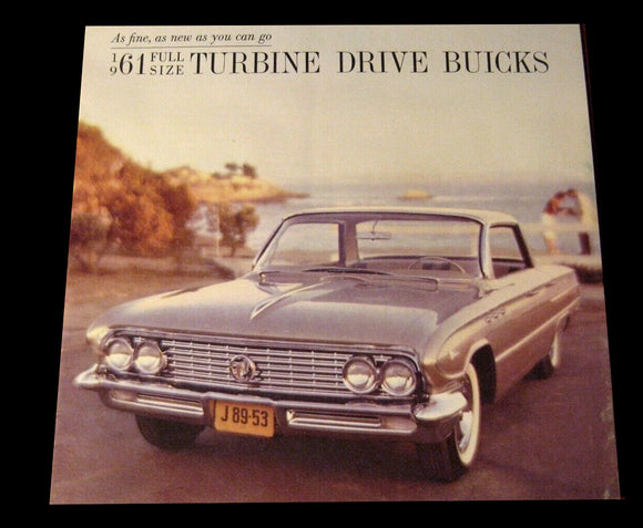 1961 Buick Full Size Sales Brochure  Original