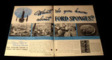 1938 Ford January Merchandising Bulletin Sales Brochure old