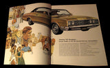 1969 Mercury Montego Cyclone Comet Sales Brochure Large Old