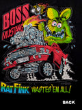 ED ROTH RAT FINK ORIGINAL BOSS MUSTANG 100% COTTON T SHIRT STYLE 16