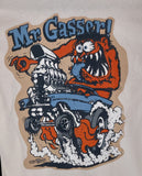 ED ROTH RAT FINK ORIGINAL Mr. Gasser 100% Cotton T-Shirt CREAM COLOUR STYLE 38