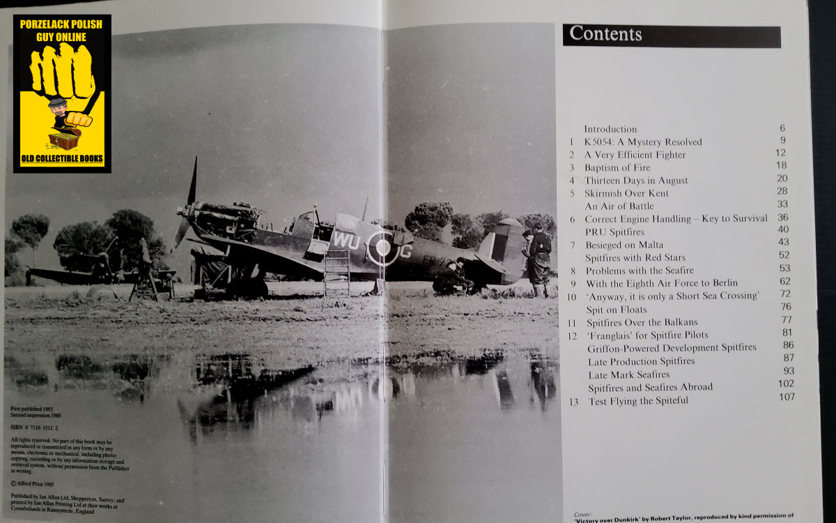 Spitfire At War  2 plus Spitfire At War: 3. a WW2 hardback book in great condition. both Signed by Alex Henshaw