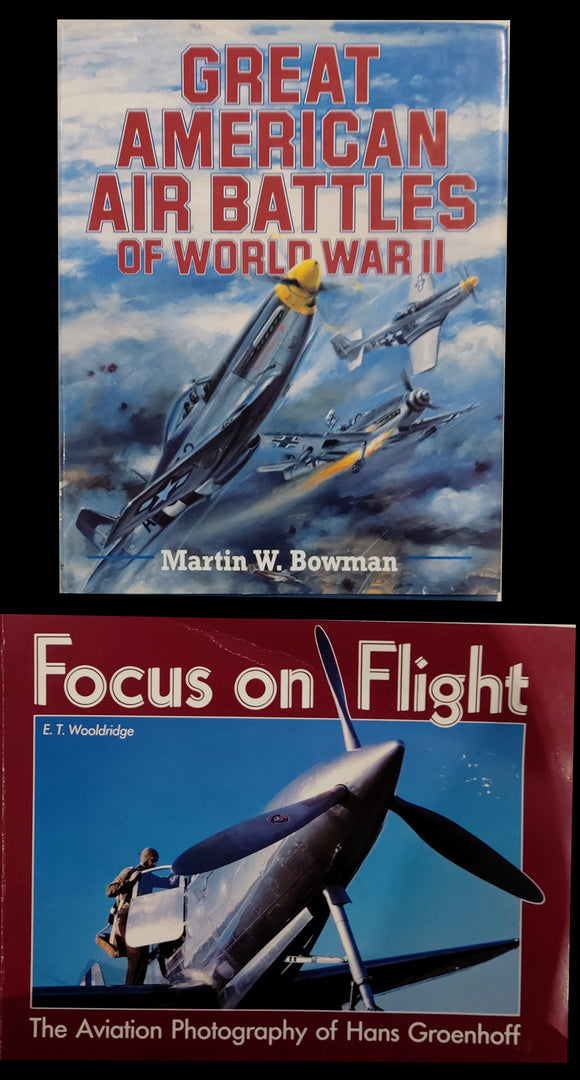 GREAT AMERICAN AIR BATTLES  Of World War 11 FOCUS ON FLIGHT 2 BOOKS