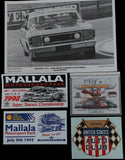 Ford Falcon Commemorative Edition Book plus MOFFAT PHOTO AND VINTAGE DECALS