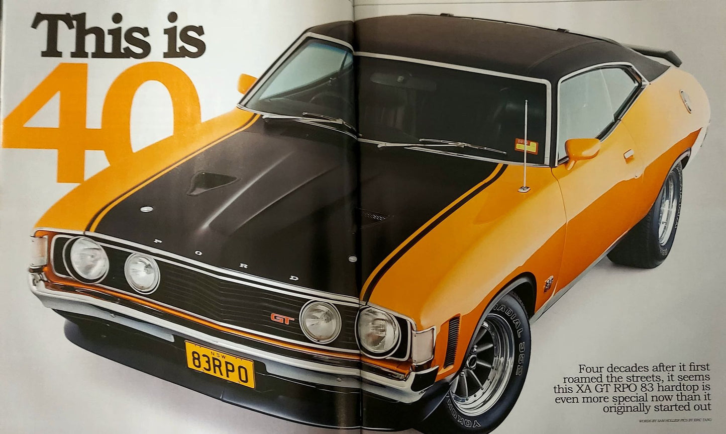 AUSSIE MUSCLE AND MUSCLE MACHINES 4 FANTASTIC MAGAZINES INCLUDES RPO STORY