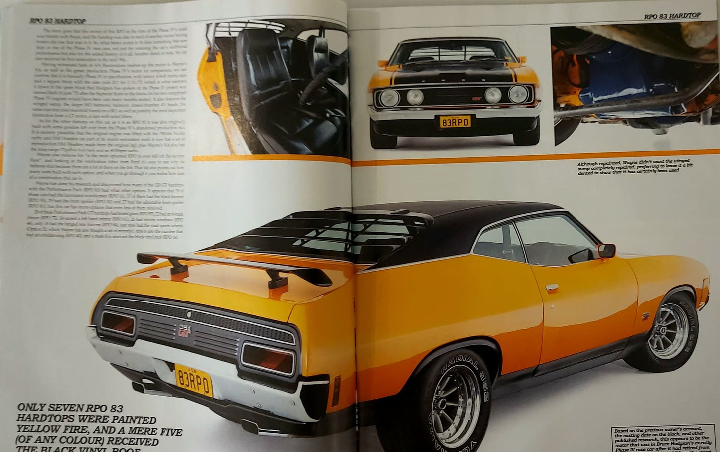 AUSSIE MUSCLE AND MUSCLE MACHINES 4 FANTASTIC MAGAZINES INCLUDES RPO STORY