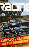 October 1981 issue of AUSTRALIAN MOTOR RACING Front cover signed by Dick Johnson