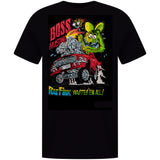 ED ROTH RAT FINK ORIGINAL BOSS MUSTANG 100% COTTON T SHIRT STYLE 16