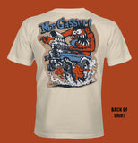 ED ROTH RAT FINK ORIGINAL Mr. Gasser 100% Cotton T-Shirt CREAM COLOUR STYLE 38