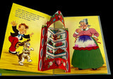 1953 Santa Visits Mother Goose Pop - Up ILLUSTRATED