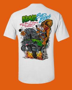 ED ROTH RAT FINK NOVA BAD BOYS WHITE STYLE 46