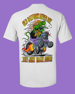 ED ROTH RAT FINK ORIGINAL Never Die T Shirt  STYLE 3