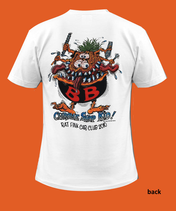 2010 Rat Fink’s Car Club T-Shirt LIMITED Collectible Style SP15