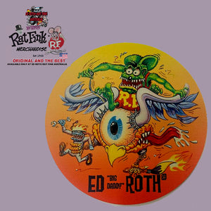 Ed Roth Rat Fink & Flying Eyeball Mouse Pad