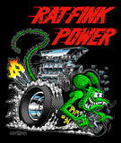 ED ROTH RAT FINK ORIGINAL RAT FINK POWER BLACK STYLE 20