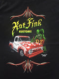 ED ROTH RAT FINK ORIGINAL KUSTOM F100 ED,s Personal F100 Black T shirt STYLE 36