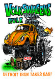 ED ROTH RAT FINK VOLKSWAGONS RULE STYLE 44